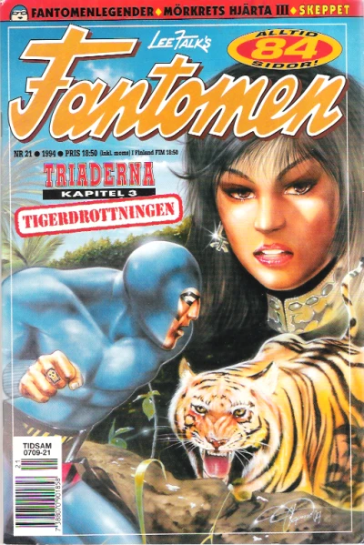 Cover of Triaderna - Kapitel 3: Tigerdrottningen (The Triads, Part 3: The Tiger Queen)