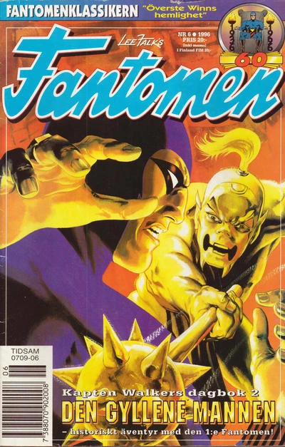 Cover of Kapten Walkers dagbok del 2: Den gyllene mannen