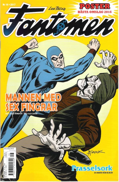 Cover of Mannen med sex fingrar