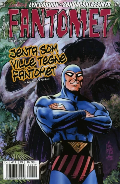Cover of Jenta som ville tegne Fantomet