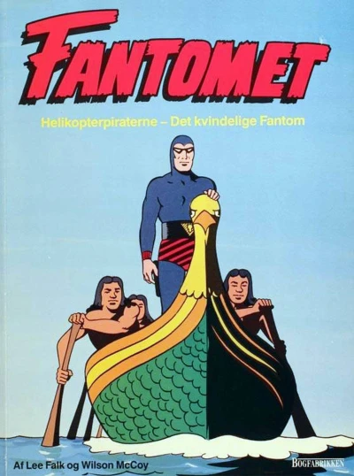 Cover of Helikopterpiraterne - Det kvindelige Fantom