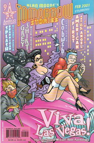 Cover of Farewell, My Lullaby;  The Origin Of The First American;  Greyshirt: The Musical;  Splash Of Two Worlds!;