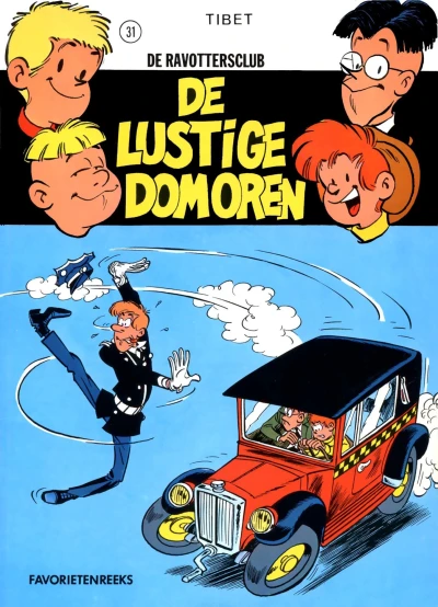 Cover of De Ravottersclub: De lustige domoren