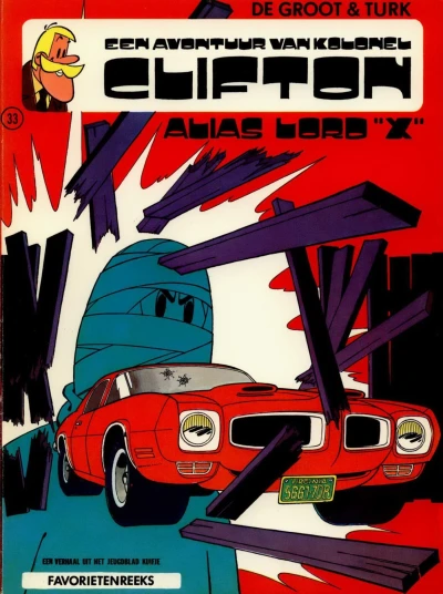 Cover of Clifton: Alias Lord "X"