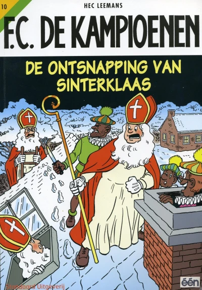 Cover of De ontsnapping van Sinterklaas
