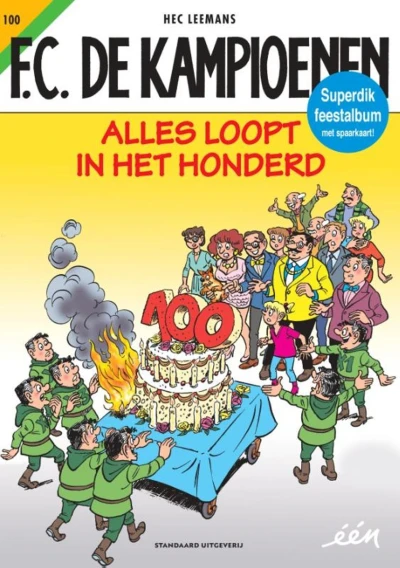Cover of Alles loopt in het honderd