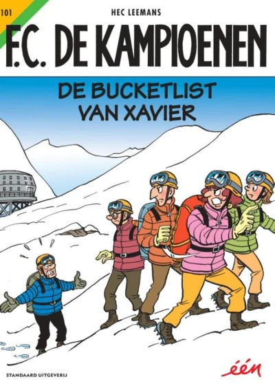 Cover of De bucketlist van Xavier
