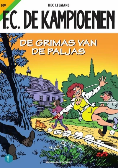 Cover of De grimas van de paljas