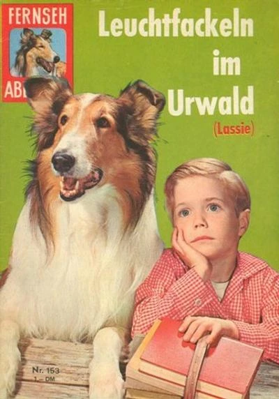 Cover of Leuchtfackeln im Urwald (Lassie)