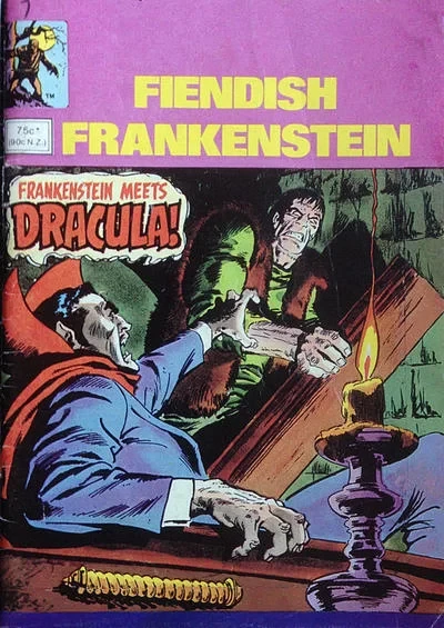 Cover of Frankenstein Meets Draculs!