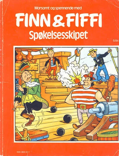 Cover of Spøkelsesskipet