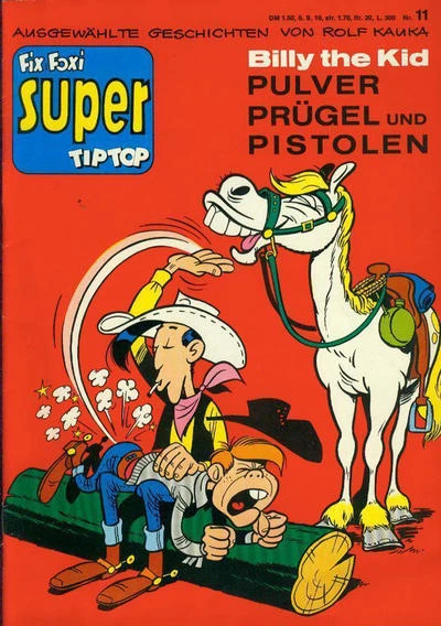 Cover of Lucky Luke: Billy the Kid - Pulver, Prügel und Pistolen