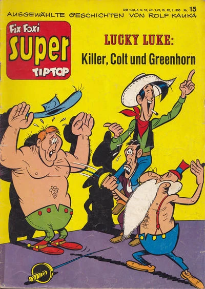 Cover of Lucky Luke: Killer, Colt und Greenhorn