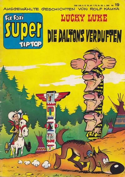 Cover of Lucky Luke: Die Daltons verduften