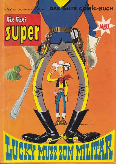 Cover of Lucky Luke: Lucky muss zum Militär