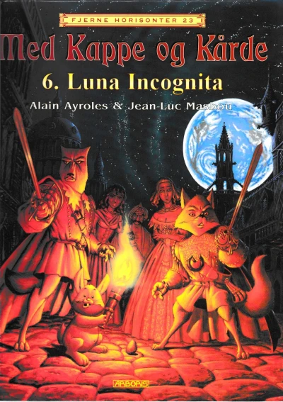 Cover of Med kappe og kårde 6: Luna incognita