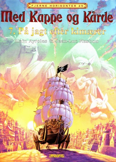 Cover of Med kappe og kårde 7: På jagt efter kimærer