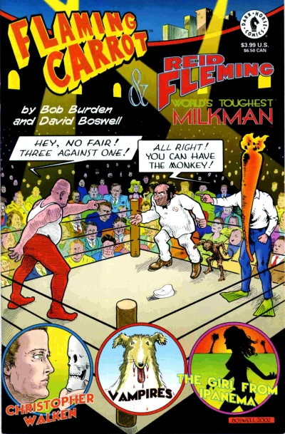 Cover of Flaming Carrot and Reid Fleming, World's Toughest Milkman