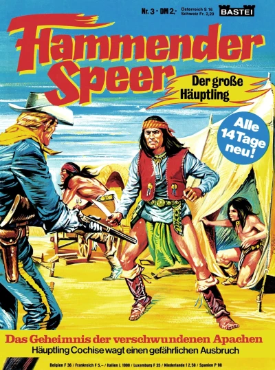 Cover of Das Geheimnis der verschwundenen Apachen