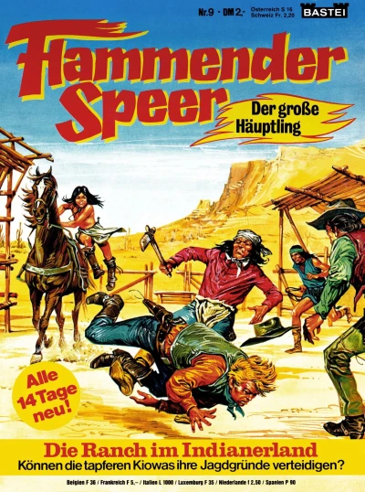 Cover of Die Ranch im Indianerland