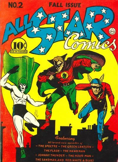 Cover of All Star Comics