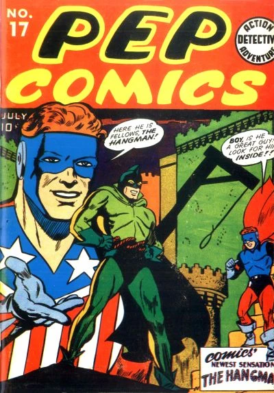Cover of Pep Comics