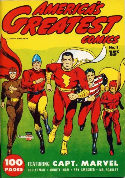 Cover of America's Greatest Comics