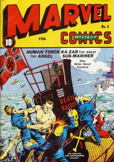 Cover of Marvel Mystery Comics
