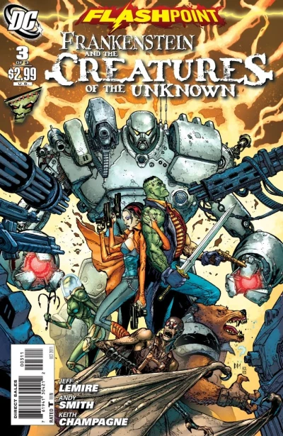 Cover of Flashpoint: Frankenstein and the Creatures of the Unknown