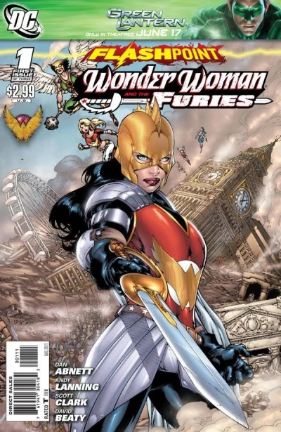 Cover of Flashpoint: Wonder Woman and the Furies