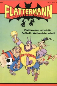 Flattermann rettet die Fußball-Weltmeisterschaft