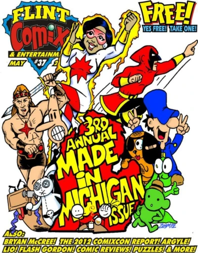 Cover of 3rd Annual Made in Michigan Issue