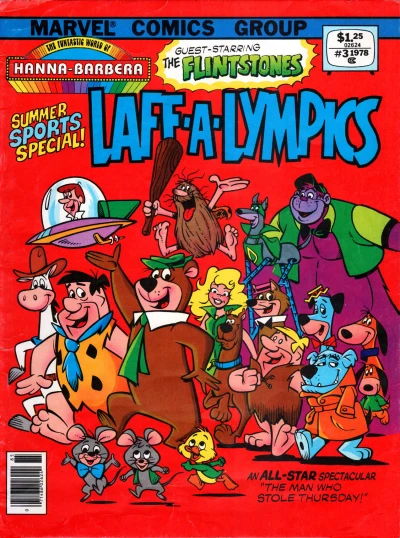Cover of The Funtastic World of Hanna-Barbera #3