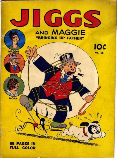 Cover of Jiggs and Maggie "Bringing Up Father"