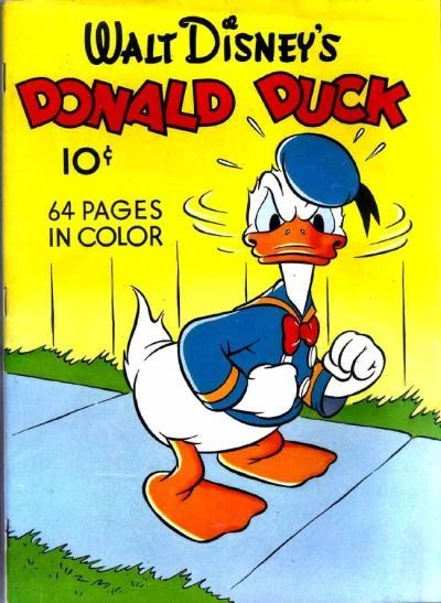 Cover of Walt Disney's Donald Duck