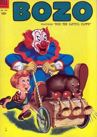 Cover of Bozo, featuring Bozo the Capitol Clown