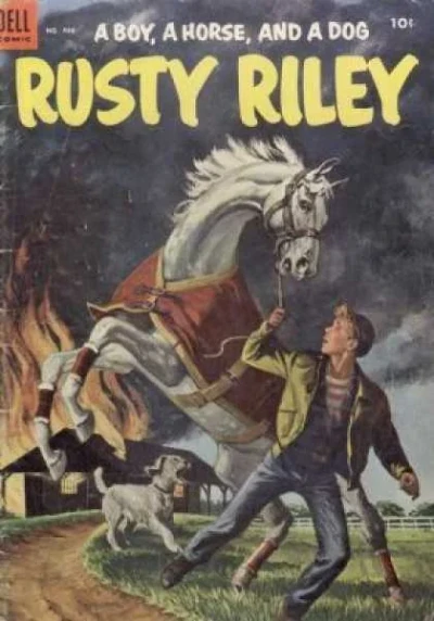 Cover of Rusty Riley, a Boy, a Horse, and a Dog