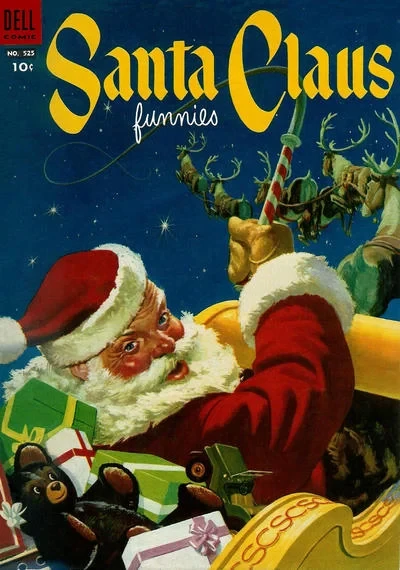 Cover of Santa Claus Funnies