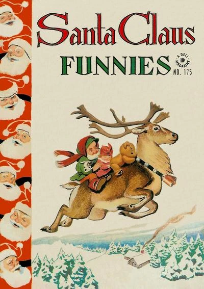 Cover of Santa Claus Funnies