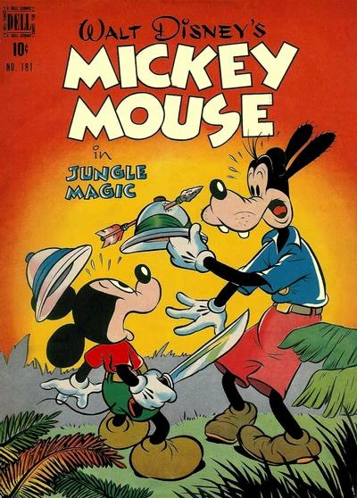 Cover of Walt Disney's Mickey Mouse in Jungle Magic