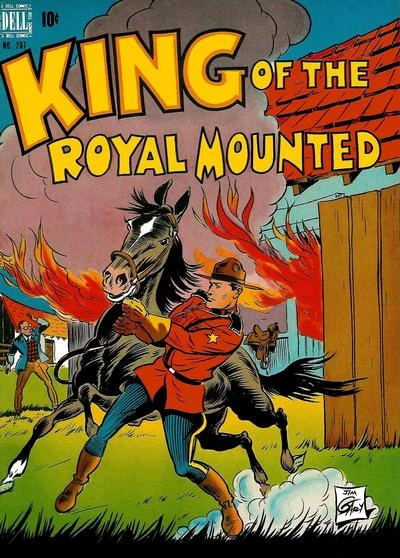 Cover of King of the Royal Mounted