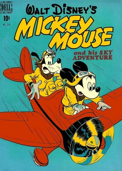Cover of Walt Disney's Mickey Mouse and His Sky Adventure