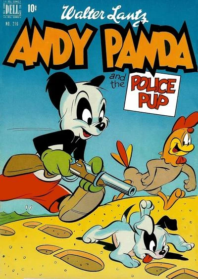 Cover of Walter Lantz Andy Panda and the Police Pup