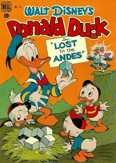 Cover of Walt Disney's Donald Duck in: Lost in the Andes