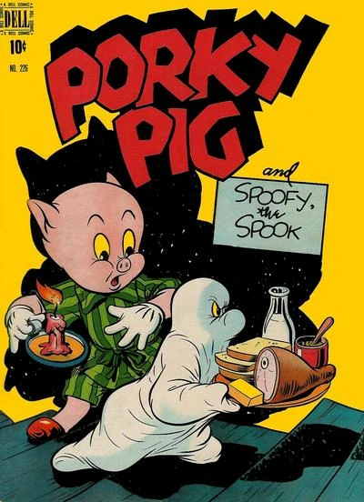 Cover of Porky Pig and Spoofy, the Spook