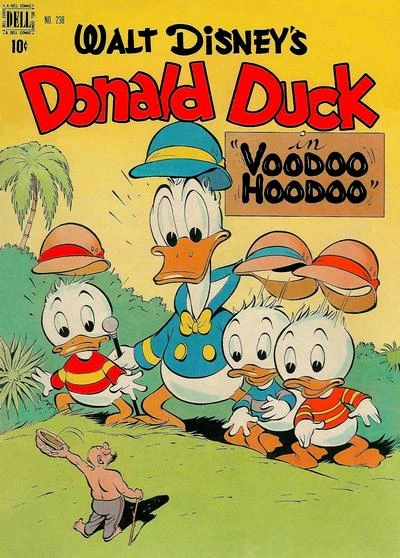 Cover of Walt Disney's Donald Duck in Voodoo Hoodoo