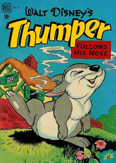 Cover of Walt Disney's Thumper Follows His Nose