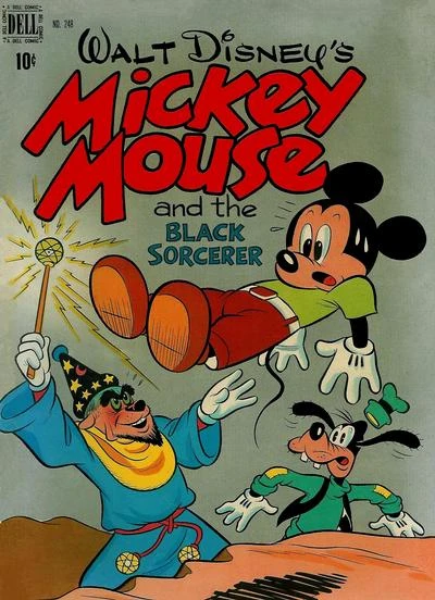 Cover of Walt Disney's Mickey Mouse and the Black Sorceror
