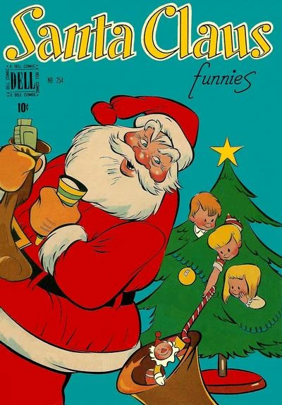 Cover of Santa Claus Funnies