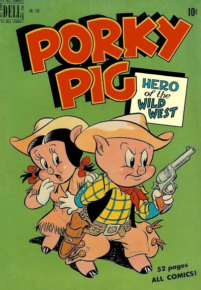 Cover of Porky Pig, Hero of the Wild West